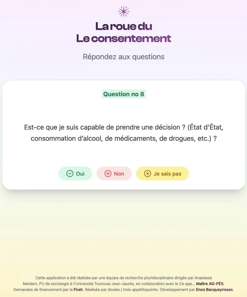 roue du consentement